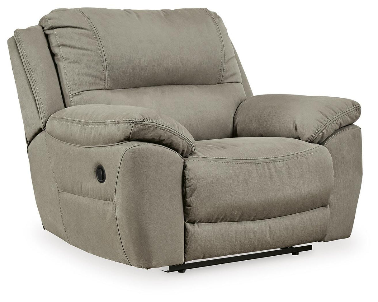 Next-Gen Gaucho Putty Power Reclining Sofa and Loveseat from Ashley Furniture - Luna Furniture