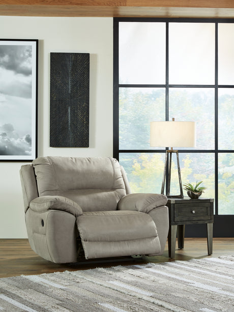 Next-Gen Gaucho Putty Power Reclining Sofa and Loveseat from Ashley Furniture - Luna Furniture