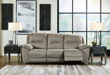 Next-Gen Gaucho Putty Reclining Sofa from Ashley - Luna Furniture