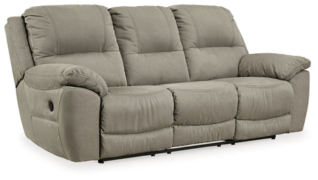 Next-Gen Gaucho Putty Power Reclining Sofa and Loveseat from Ashley Furniture - Luna Furniture