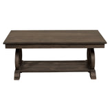 Sarasota Driftwood Brown 102" Extendable Dining Table from Homelegance - Luna Furniture