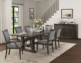 Sarasota Driftwood Brown 5-Piece 102" Extendable Dining Set from Homelegance - Luna Furniture