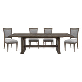 Sarasota Driftwood Brown 102" Extendable Dining Table from Homelegance - Luna Furniture