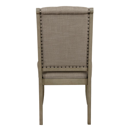 Vermillion Gray Cashmere 9-Piece Extendable Dining Set from Homelegance - Luna Furniture