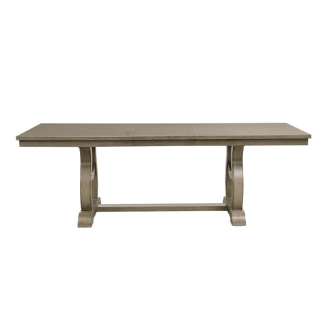 Vermillion Gray Cashmere 9-Piece Extendable Dining Set from Homelegance - Luna Furniture