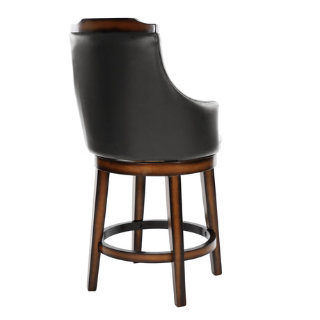Bayshore Brown Swivel Counter Height Chair, Set of 2 from Homelegance - Luna Furniture