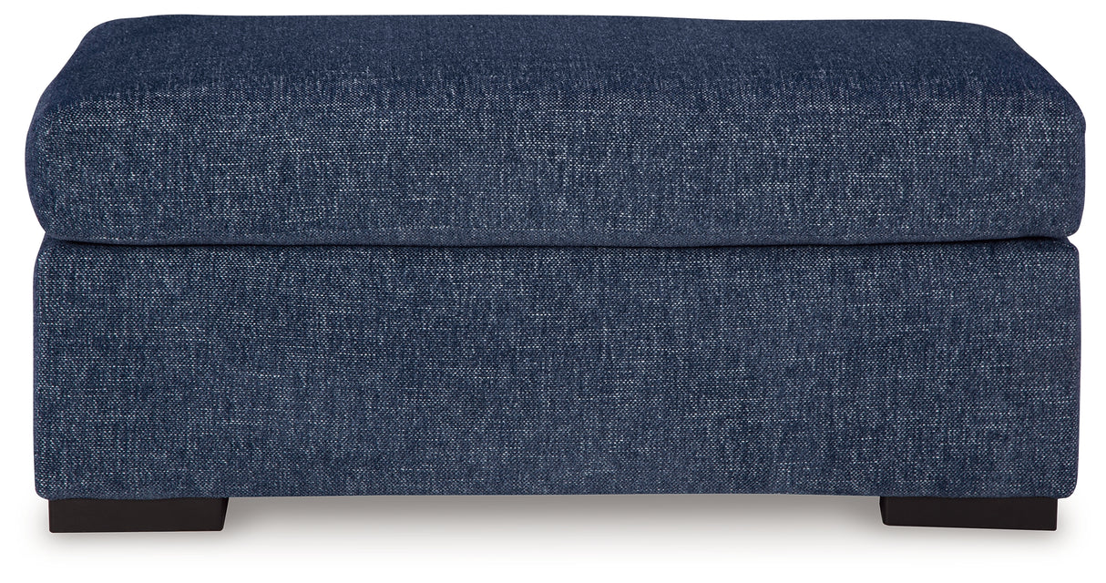 Evansley Sofa, Loveseat, Chair and Ottoman in Navy from Ashley Furniture - Luna Furniture