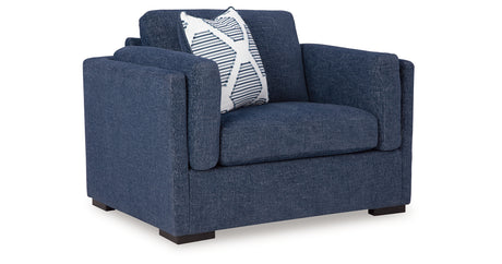 Evansley Navy Oversized Chair from Ashley Furniture - Luna Furniture