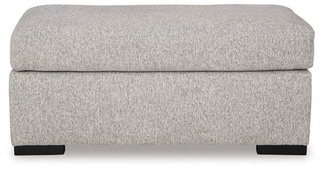 Evansley Pewter Sofa, Loveseat, Chair and Ottoman from Ashley - Luna Furniture