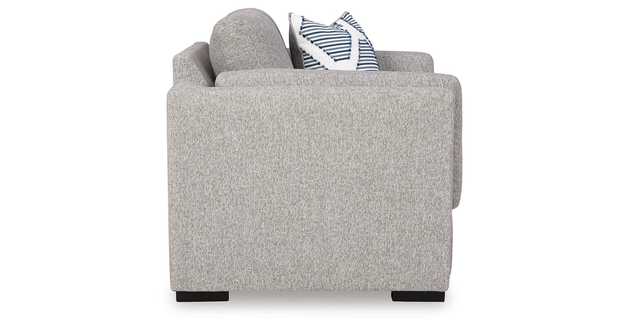 Ashley Evansley Pewter Oversized Chair – Luna Furniture