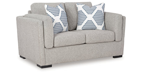 Evansley Pewter Loveseat from Ashley Furniture - Luna Furniture