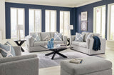 Evansley Pewter Living Room Set from Ashley - Luna Furniture