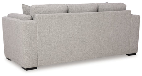 Evansley Pewter Sofa, Loveseat, Chair and Ottoman from Ashley - Luna Furniture