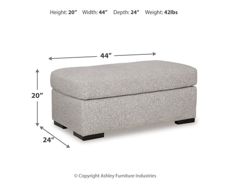 Evansley Pewter Sofa, Loveseat, Chair and Ottoman from Ashley - Luna Furniture