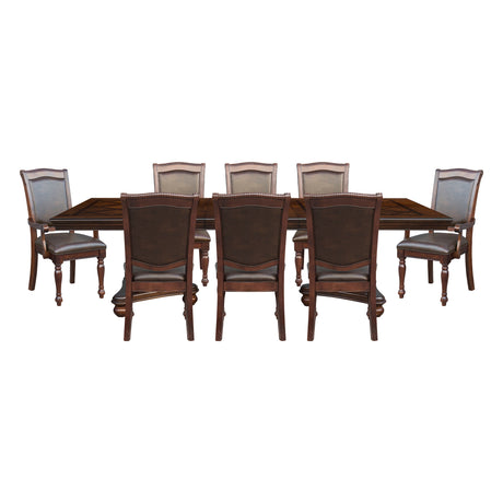 Lordsburg Brown Chery Buffet & Hutch from Homelegance - Luna Furniture