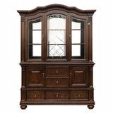 Lordsburg Brown Chery Round Dining Table