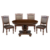 Lordsburg Brown Chery Round Dining Table from Homelegance - Luna Furniture