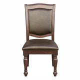 Lordsburg Brown Chery Round Dining Table from Homelegance - Luna Furniture