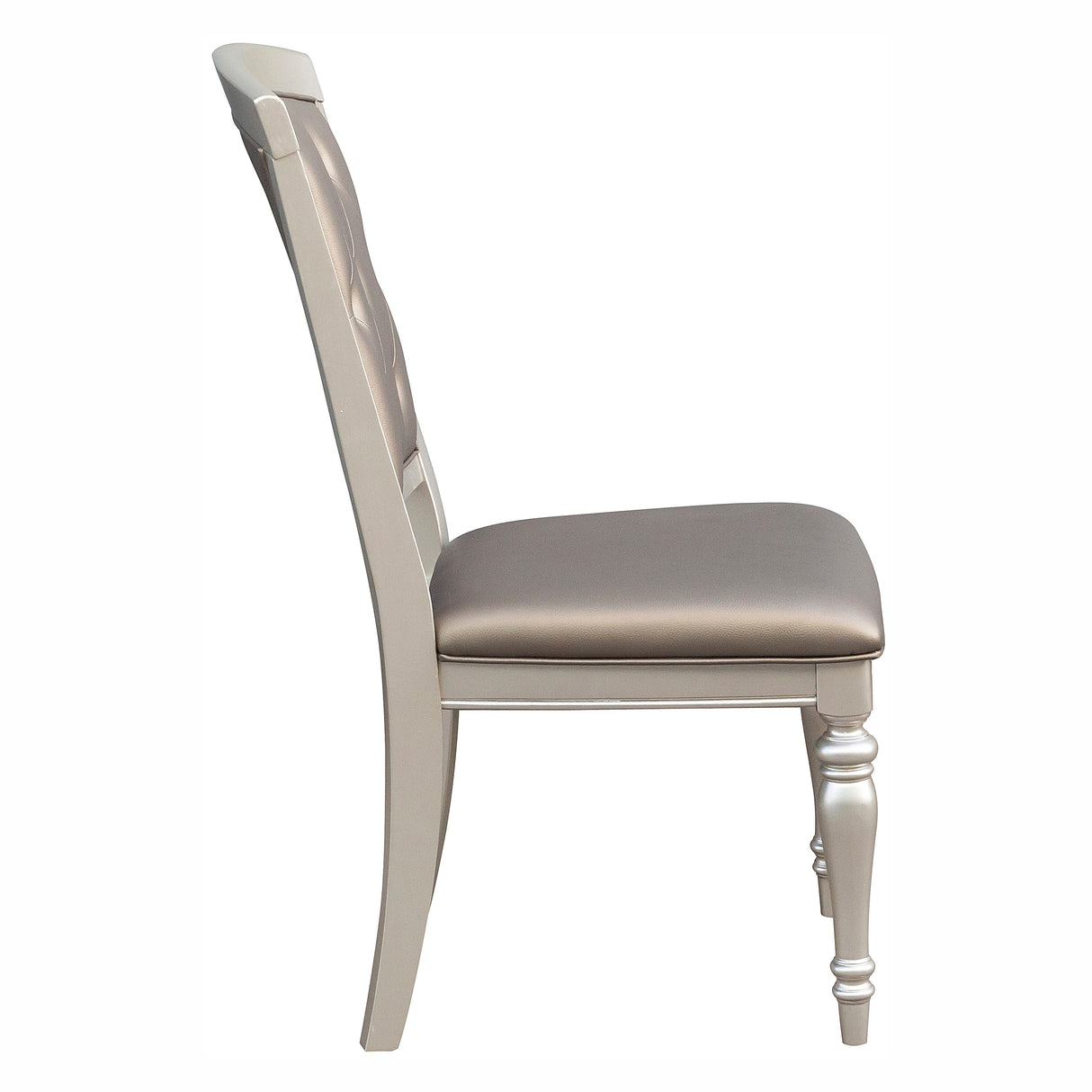 Orsina Silver Side Chair, Set of 2 from Homelegance - Luna Furniture