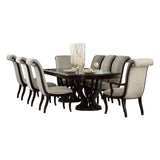 Savion Espresso 7-Piece Dining Set from Homelegance - Luna Furniture