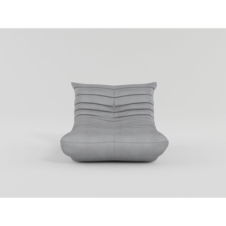 Holland Park Gray/White Accent Chair from Homelegance - Luna Furniture