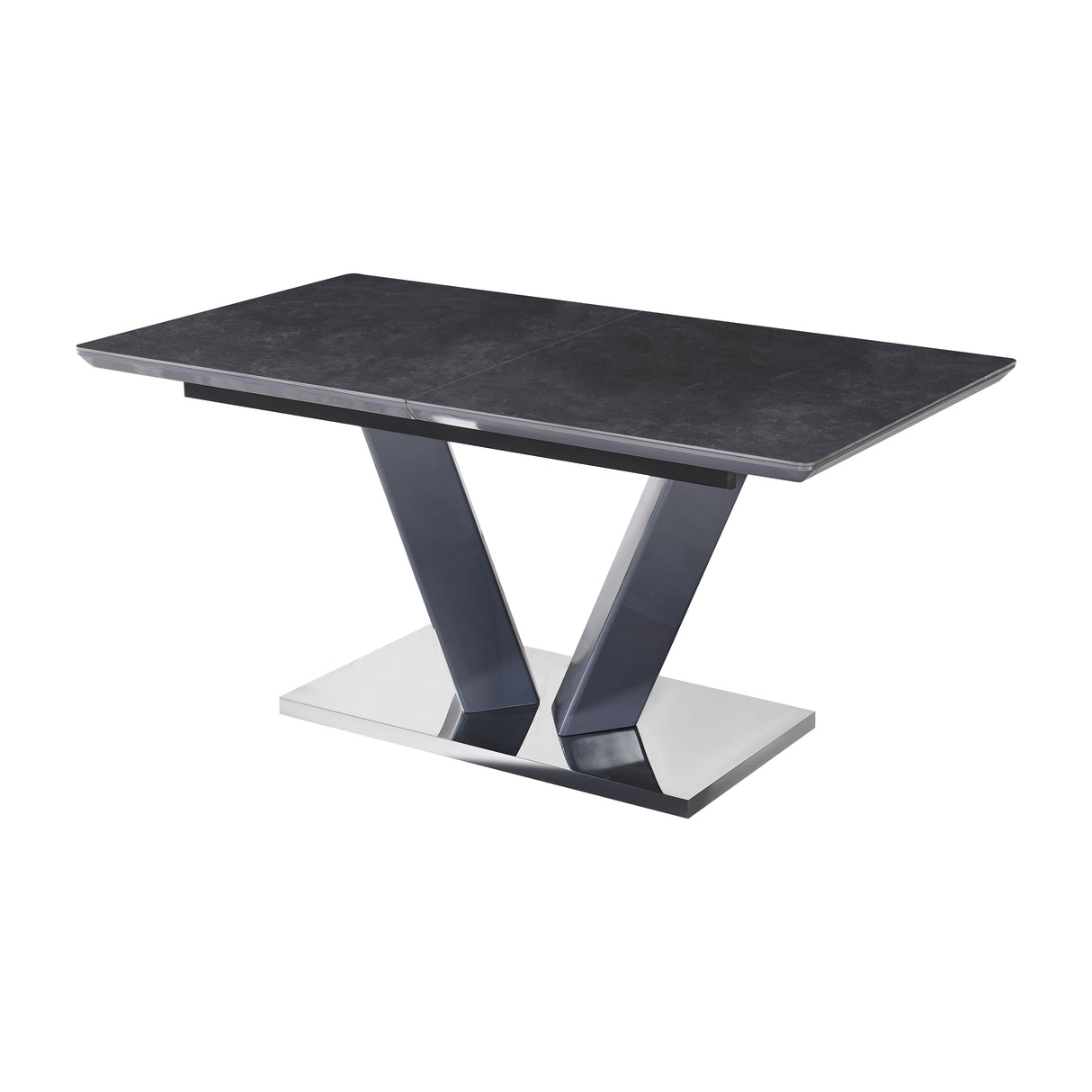 Yannis Black Sintered Stone Dining Room Table