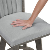 5507-24GYS Swivel Counter Height Chair, Set of 2 from Homelegance - Luna Furniture