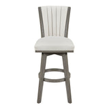 5507-29BES Swivel Pub Height Chair, Set of 2 from Homelegance - Luna Furniture