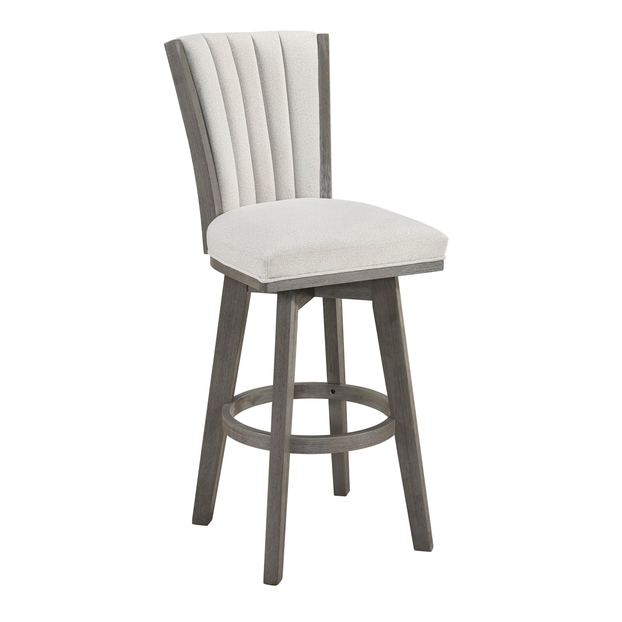 5507-29BES Swivel Pub Height Chair, Set of 2 from Homelegance - Luna Furniture