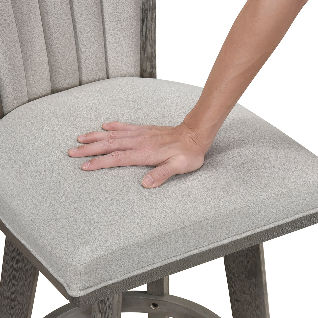 5507-29BES Swivel Pub Height Chair, Set of 2 from Homelegance - Luna Furniture