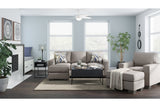 Greaves Stone Sofa Chaise, Chair, and Ottoman from Ashley - Luna Furniture