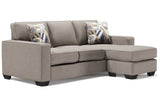 Greaves Stone Sofa Chaise, Chair, and Ottoman from Ashley - Luna Furniture