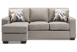 Greaves Stone Sofa Chaise and Chair from Ashley - Luna Furniture