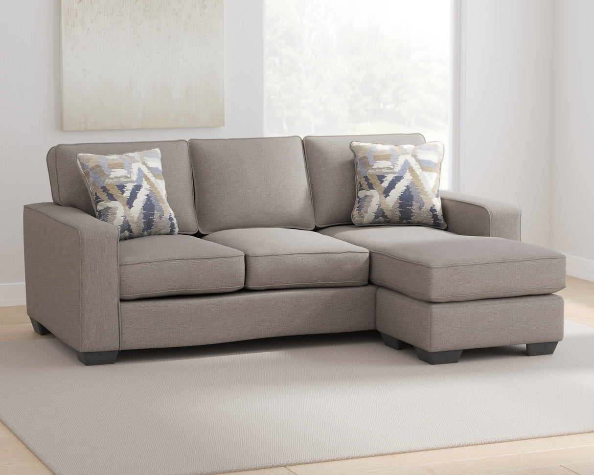 Greaves Stone Reversible Sofa Chaise from Ashley - Luna Furniture