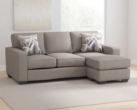 Greaves Stone Reversible Sofa Chaise from Ashley - Luna Furniture