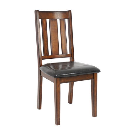 Delmar Burnished Brown 5-Piece Counter Height Set from Homelegance - Luna Furniture