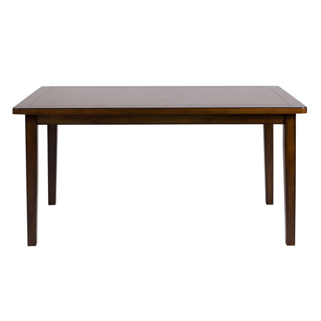 Delmar Burnished Brown 5-Piece Counter Height Set from Homelegance - Luna Furniture
