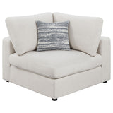 Serene Beige 4-Piece Upholstered Modular Sectional from Coaster - Luna Furniture