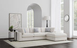 Serene Beige 4-Piece Upholstered Modular Sectional from Coaster - Luna Furniture