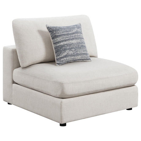 Serene Beige 4-Piece Upholstered Modular Sectional from Coaster - Luna Furniture