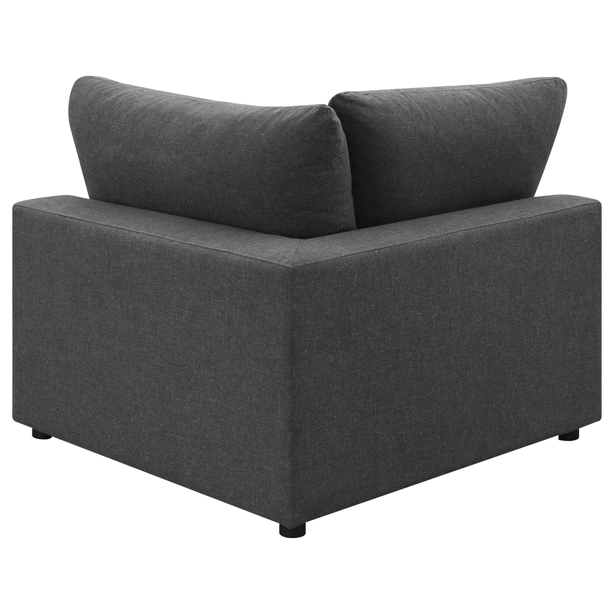 Serene Charcoal Upholstered 4-Piece Modular Sectional from Coaster - Luna Furniture