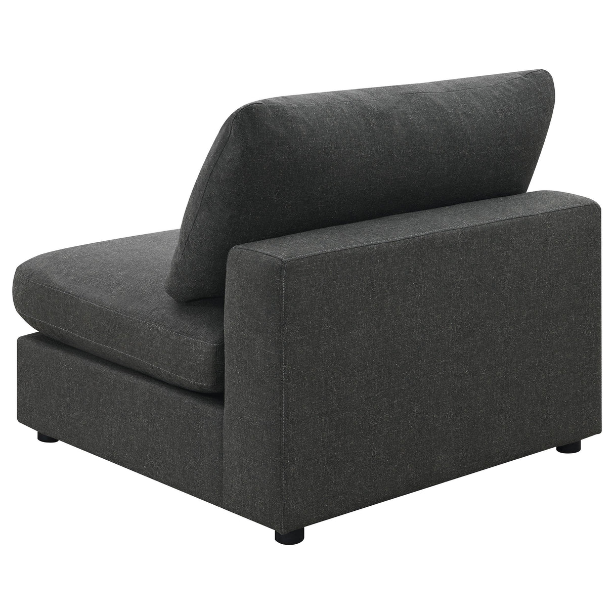 Serene Charcoal Upholstered 4-Piece Modular Sectional from Coaster - Luna Furniture