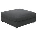 Serene Charcoal Upholstered 4-Piece Modular Sectional from Coaster - Luna Furniture