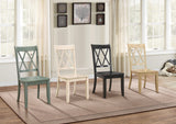 Janina Natural/White 5-Piece Dining Set from Homelegance - Luna Furniture