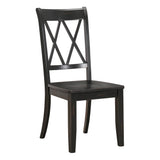 Janina Natural/White 5-Piece Dining Set from Homelegance - Luna Furniture