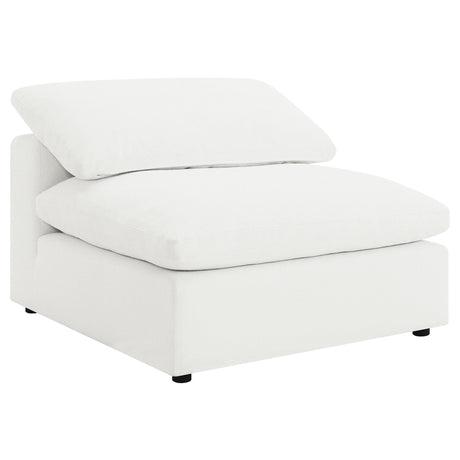 Raleigh Ivory 6-Piece Boucle Upholstered Modular Sectional Sofa from Coaster - Luna Furniture