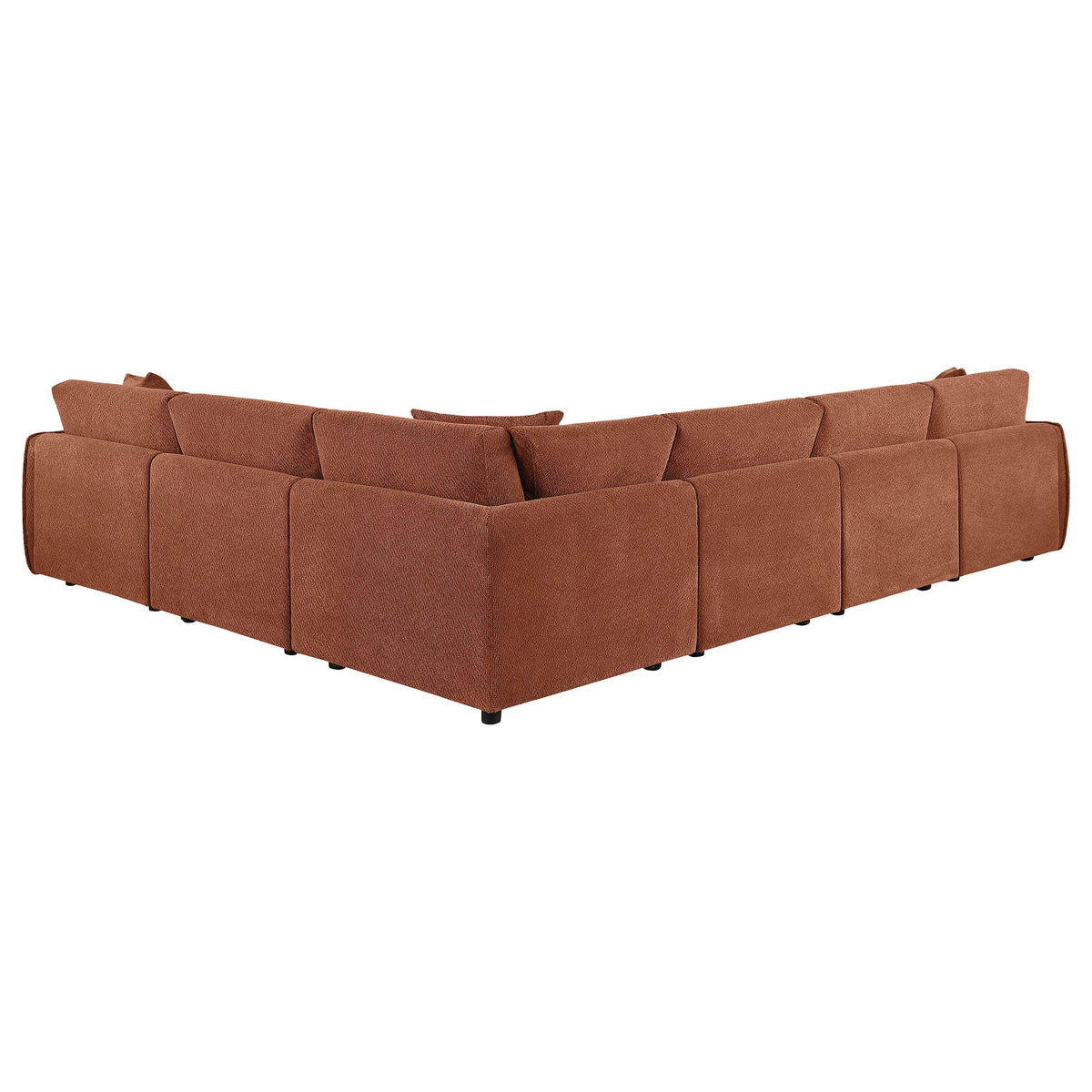 Elysia Coral 6-Piece Chenille Modular Sectional from Coaster - Luna Furniture