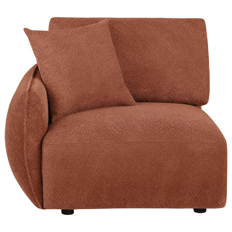 Elysia Coral Chenille Upholstered Modular LAF Chair from Coaster - Luna Furniture