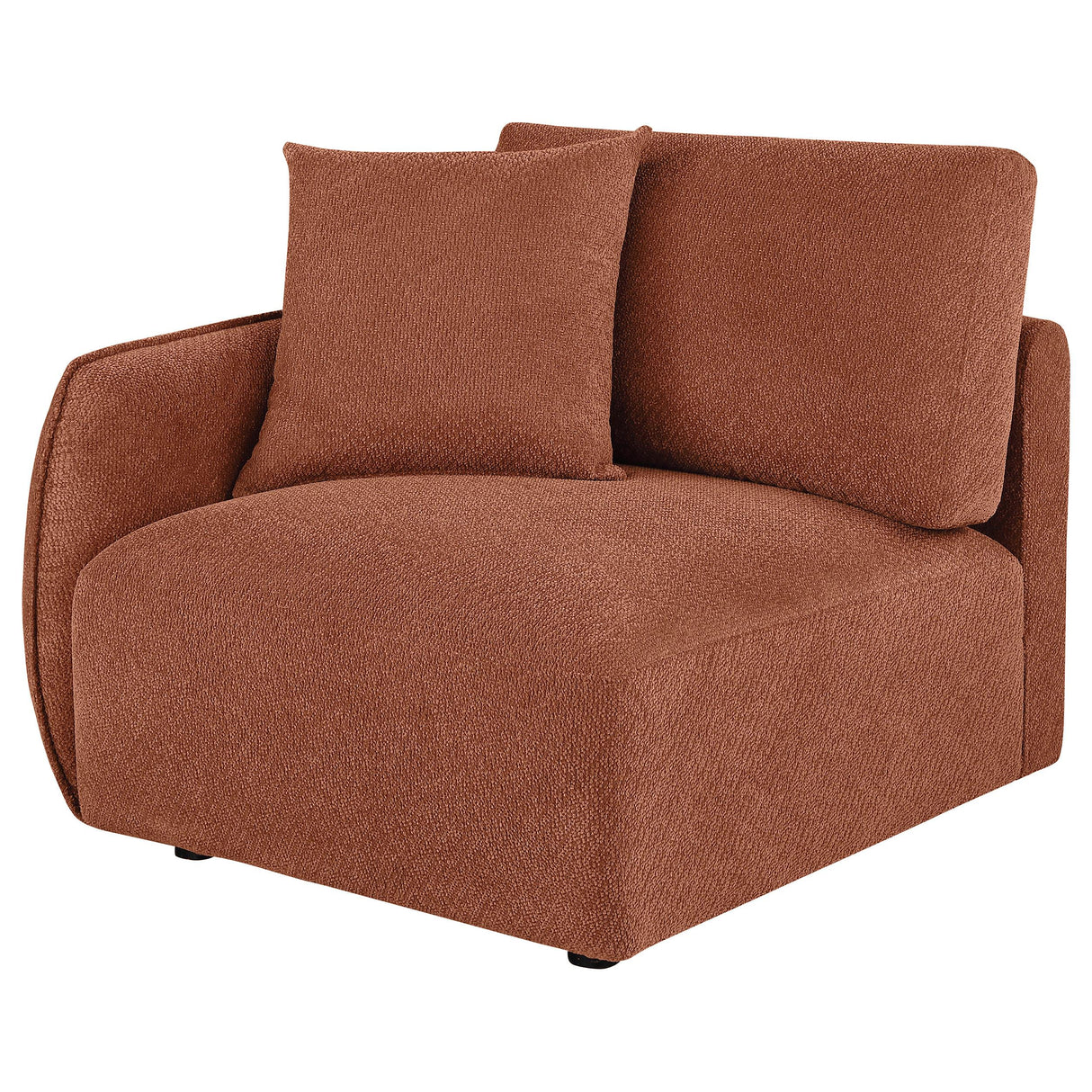 Elysia Coral Chenille Upholstered Modular LAF Chair from Coaster - Luna Furniture