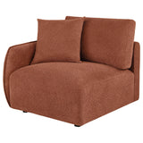 Elysia Coral Chenille Upholstered Modular LAF Chair from Coaster - Luna Furniture